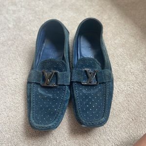Men’s Vintage Navy Louis Vitton Loafers